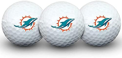 Pack 3 Pelotas de Golf NFL de Alta Calidad para Práctica