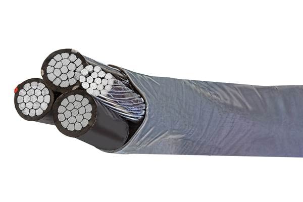 Cable aluminio SER 2-2-2-4 50 ft