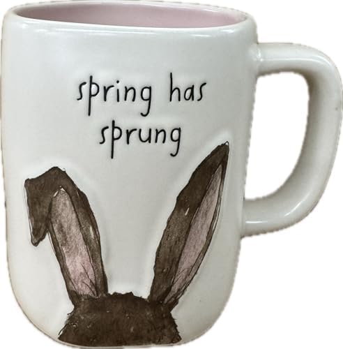 Taza café con orejas de conejo