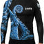 Protector erupción Kraken Octopus IBJJF para hombre blanco