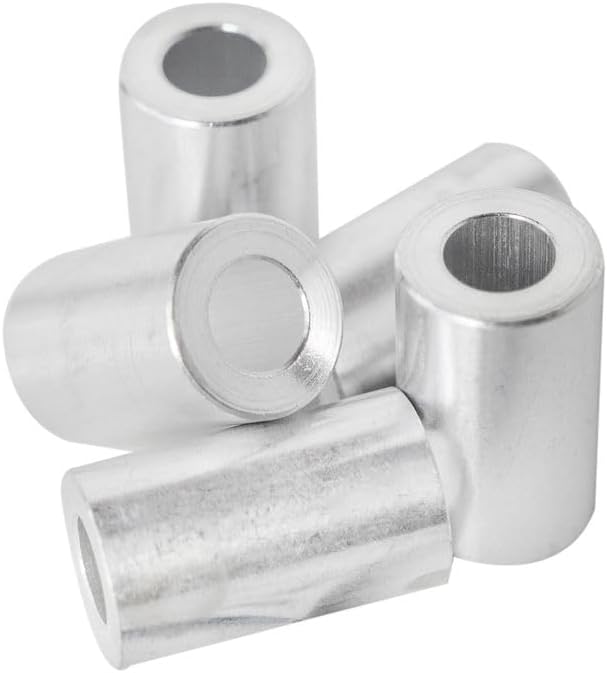 Espaciador aluminio 3/4x3/8 sin rosca para pernos 3/8 o M10