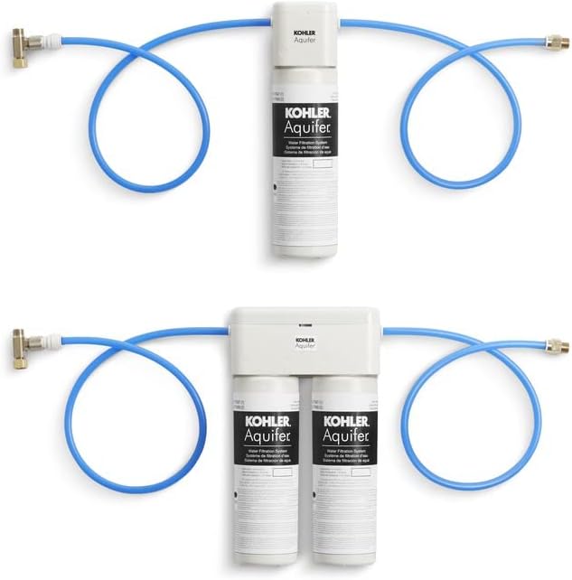 Filtro agua cartucho repuesto KOHLER 77688-NA 2uds blanco