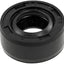 Sello aceite eje giratorio métrico 8x16x7mm doble labio goma negro
