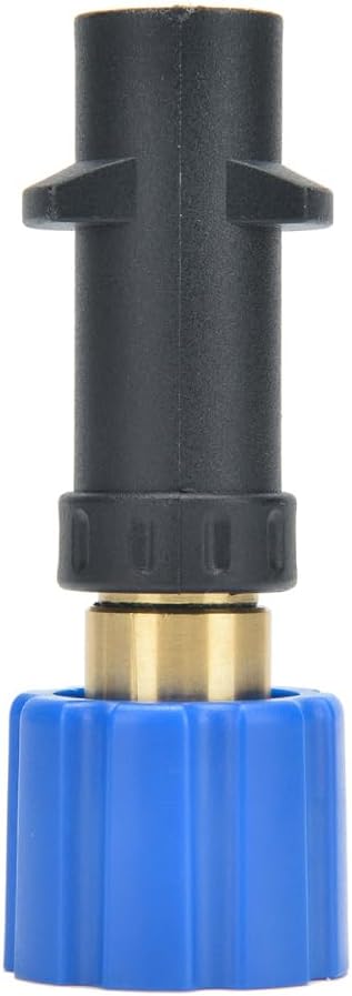 Conector cañón espuma comp K2-K7 Karcher azul