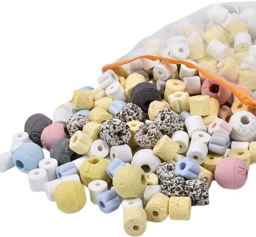 Bolas bio coral triturado anillos cerámica filtro acuario 12 en 1