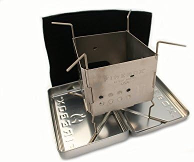 Kit estufa Nano titanio ultraligera plegable campamento