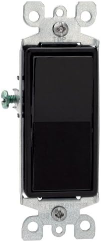 Interruptor CA 15A 120/277V negro pack 10