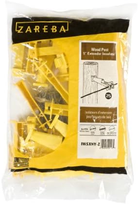 Aislador extensor clavo 5pulg 25 por bolsa