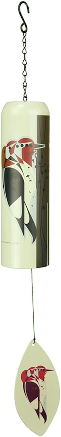 Campana viento acero inox 27pulg Charley Harper