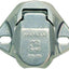 Enchufe vertical doble polo 670-28 con 4 terminales