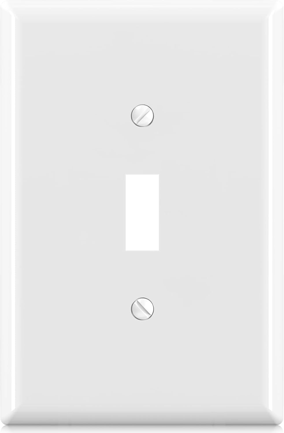 Placa interruptor pared gran tamaño cubierta luz 1 banda