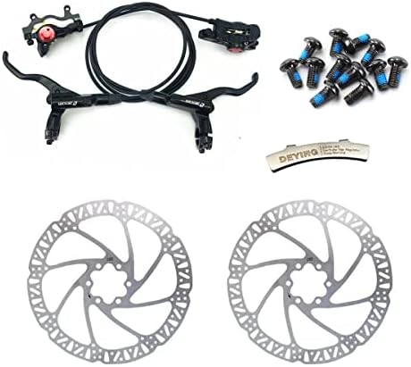 Frenos hidráulicos MTB kit delantero y trasero 6.299pulg
