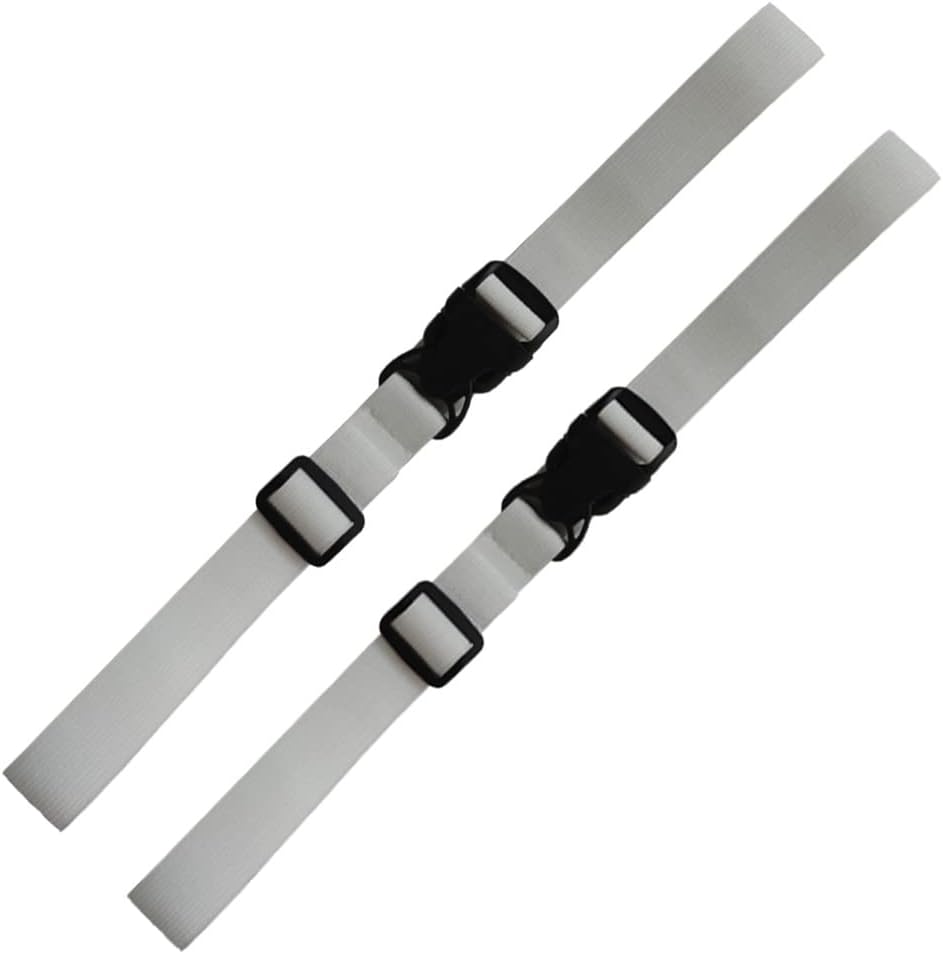 2 Correas elásticas para silla playa piscina salón blanco