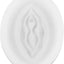 Molde silicona forma genital blanca para dulces y pasteles