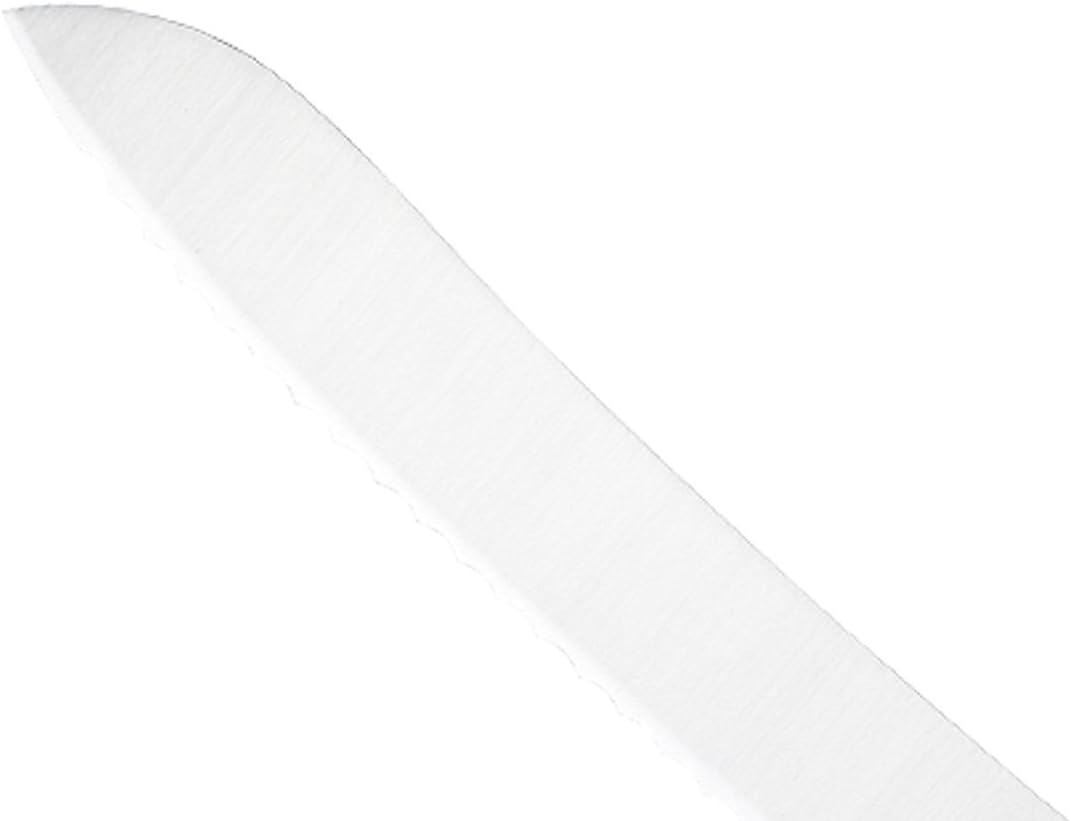 Cuchillo pan 9pulg borde ondulado color azul