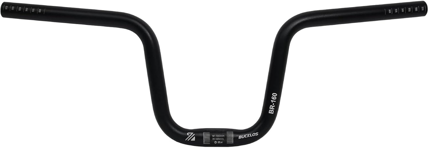 Manillar MTB aluminio 20/40/60" para XC DH