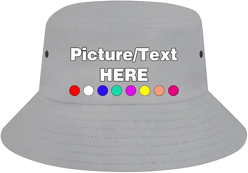 Sombrero cubo personalizado al aire libre verano