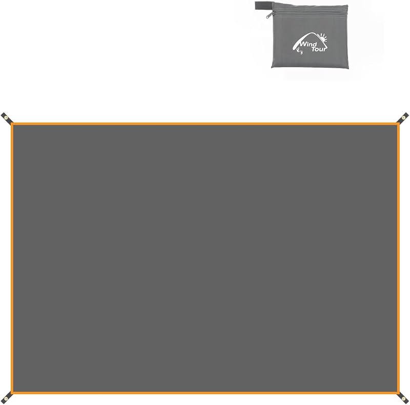 Lona portátil para camping senderismo 57x83pulg con bolsa