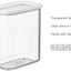 Caja almacenamiento con tapa transparente 50.7oz