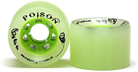 Ruedas skate interiores exteriores 62x38pulg verde