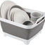 Lavabo plegable 9L plástico camping con drenaje