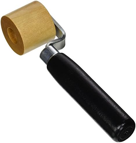 Rodillo plano de costura madera dura 2en1 1-1/4