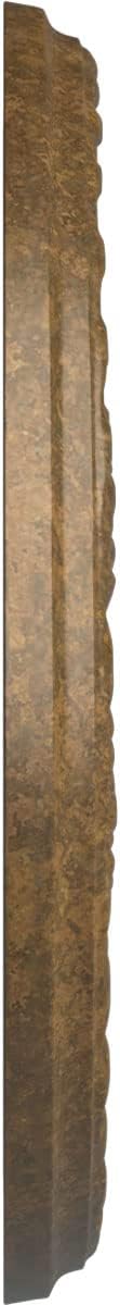 Medallón techo 12 1/8x3 1/2x1 bronce frotado