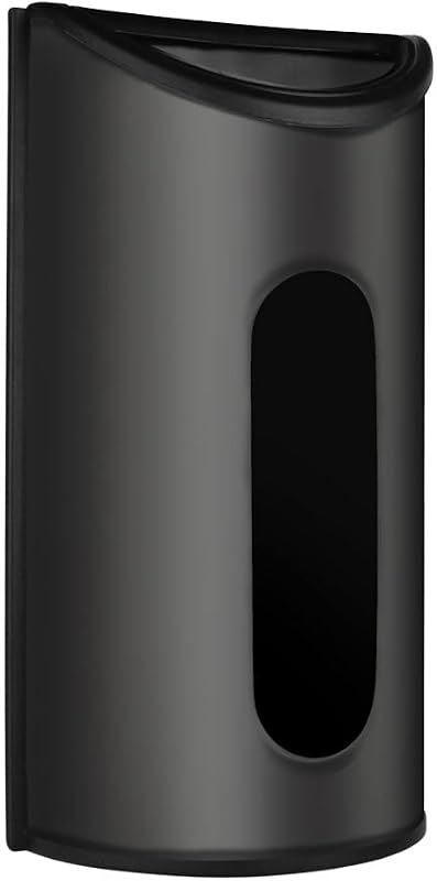 Soporte bolsas plástico cocina acero inox negro