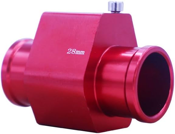 Adaptador manguera sensor temperatura agua 28mm rojo