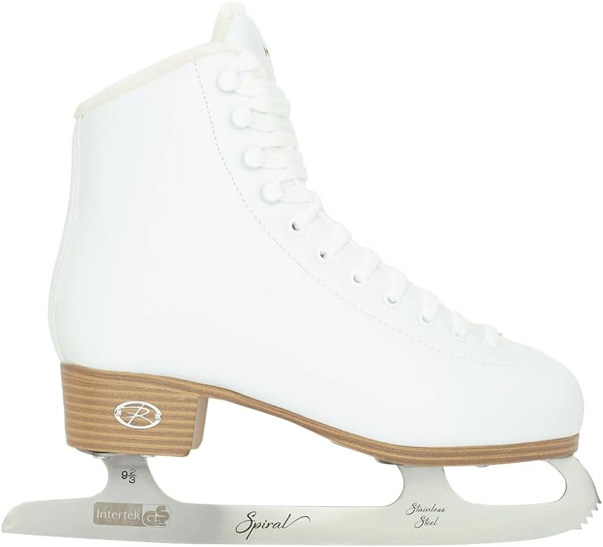 Patines hielo junior PVC cuchillas acero inox