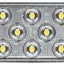 Luz respaldo LED ovalada ultrafina blanca