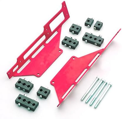 Set telar alambre bujía rojo con tapa válvula Chevy