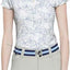 Ropa deportiva manga casquillo mujer absorbe humedad