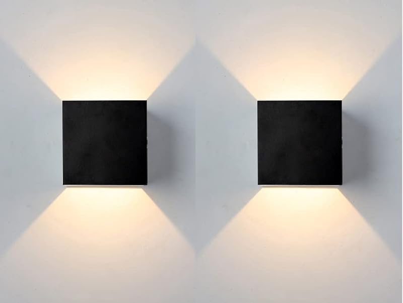 Lámpara pared LED recargable USB con interruptor táctil