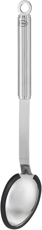 Cuchara acero inox con borde silicona para untar