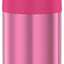 Botella agua acero inox vacío 12oz para niños rosa