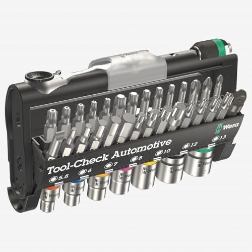Set brocas trinquete automotriz control herramientas