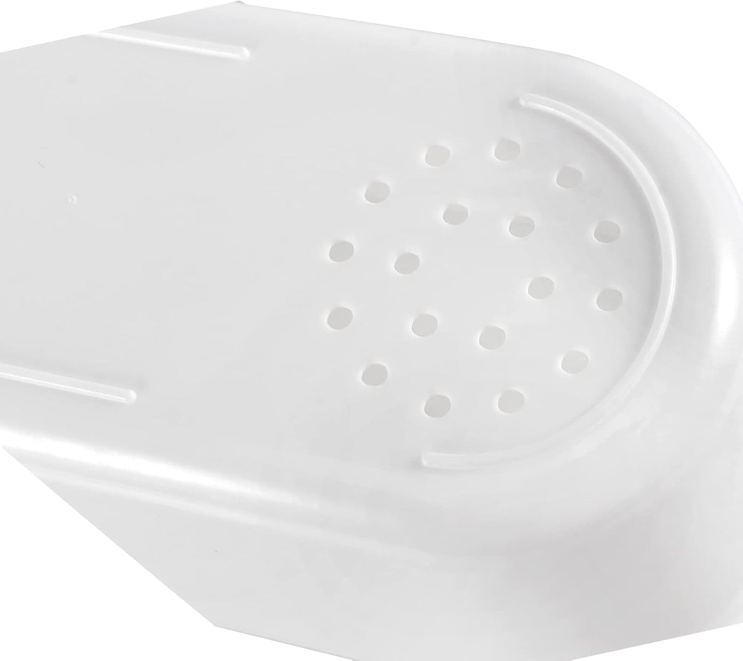 10 Macetas Plástico Blanco 9x3.5pulg Con Platillos Drenaje