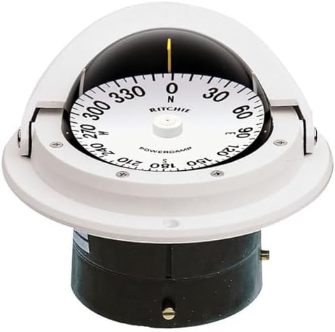 Brújula Ritchie F-82W Voyager 3.0in Blanca