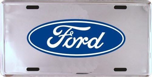 Espejo fondo Ford 6x12 metal ranuras universal