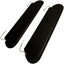 Set visera solar izq y der negro soportes extensibles