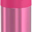 Botella agua acero inox vacío 12oz para niños rosa