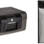 Caja ignífuga 1210 con cerradura llave negro resistente