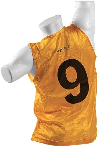Chaleco Numerado para Deporte con Cremallera y Bolsillos