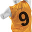 Chaleco Numerado para Deportes con Cremallera y Bolsillos