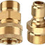 Juego adaptadores lavadora presión rosca M22 3/8 5000psi