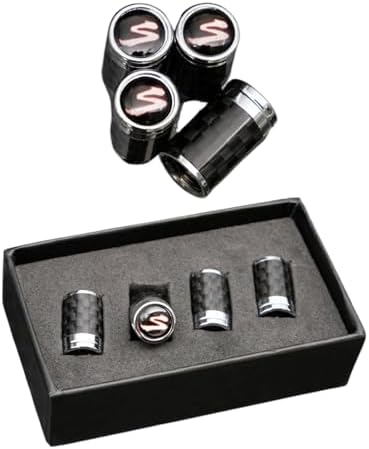 Tapones vástago válvula neumático fibra carbono Toyota Supra