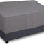 Funda sofá exterior duradera 70x38x35pulg gris