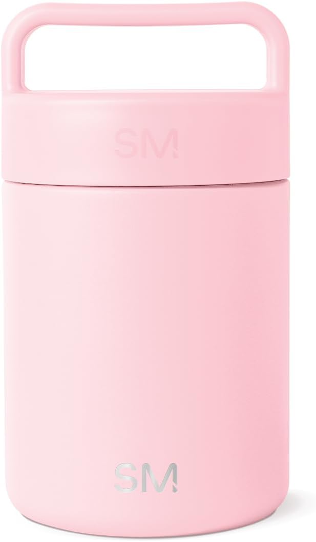 Tarro acero inox aislado para comida caliente 12