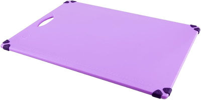 Tabla cortar plástico 18x24pulg agarres goma codificado